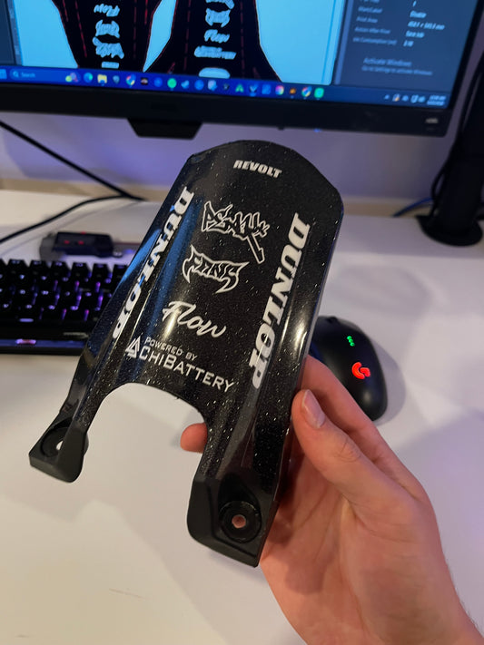 X3 Mudguard decal