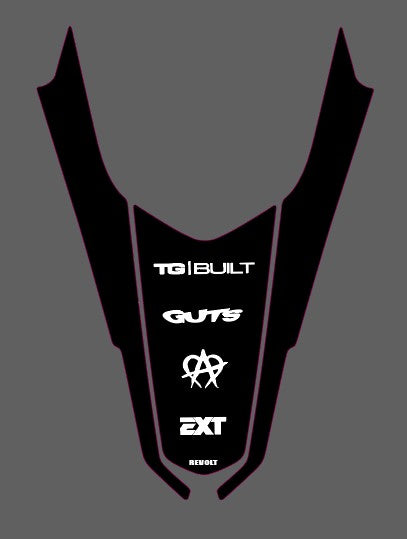 ultra bee rear fender decal