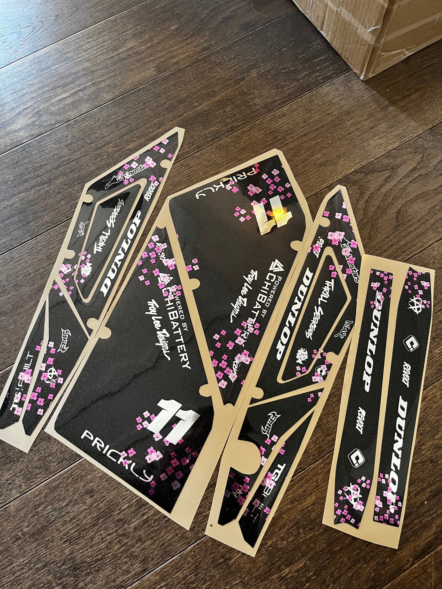 Cherry blossom heybike decal kit