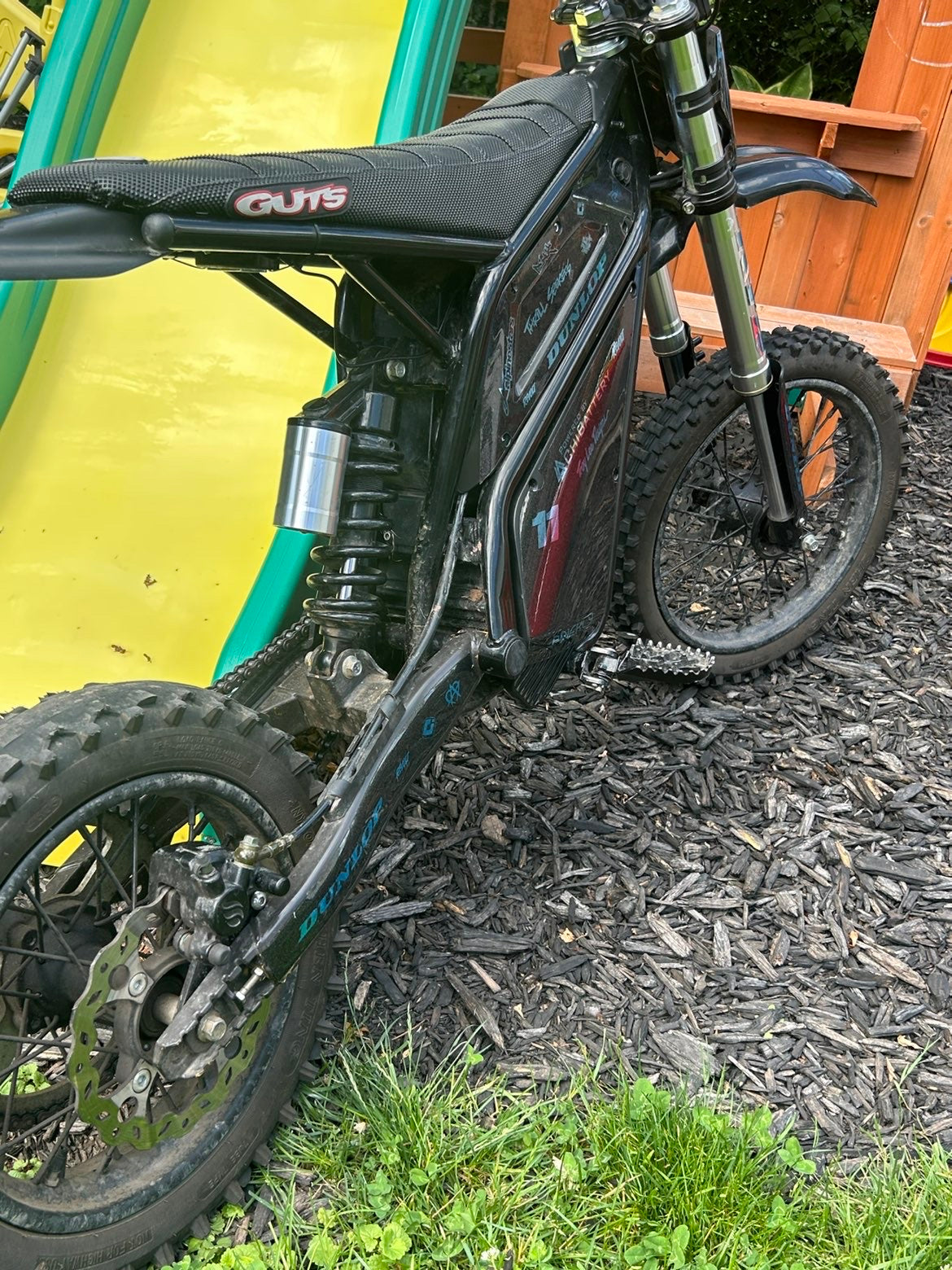 Heybike swingarm decal