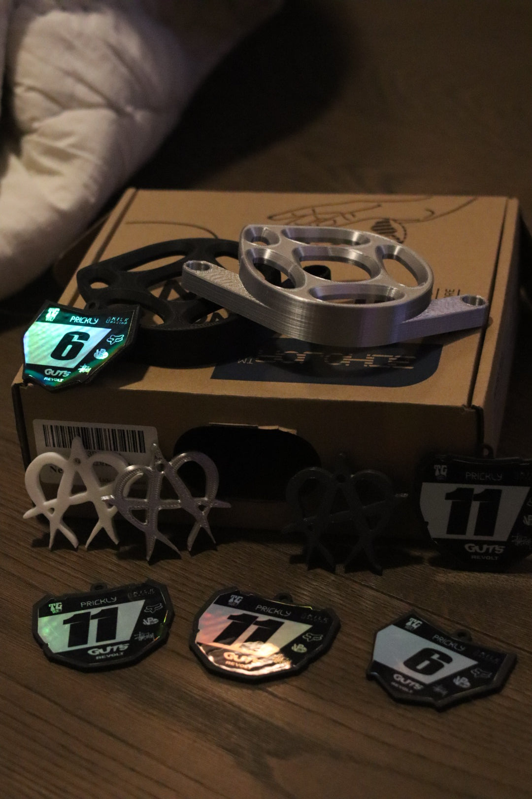 Mini motocutz or odi plates with decal!