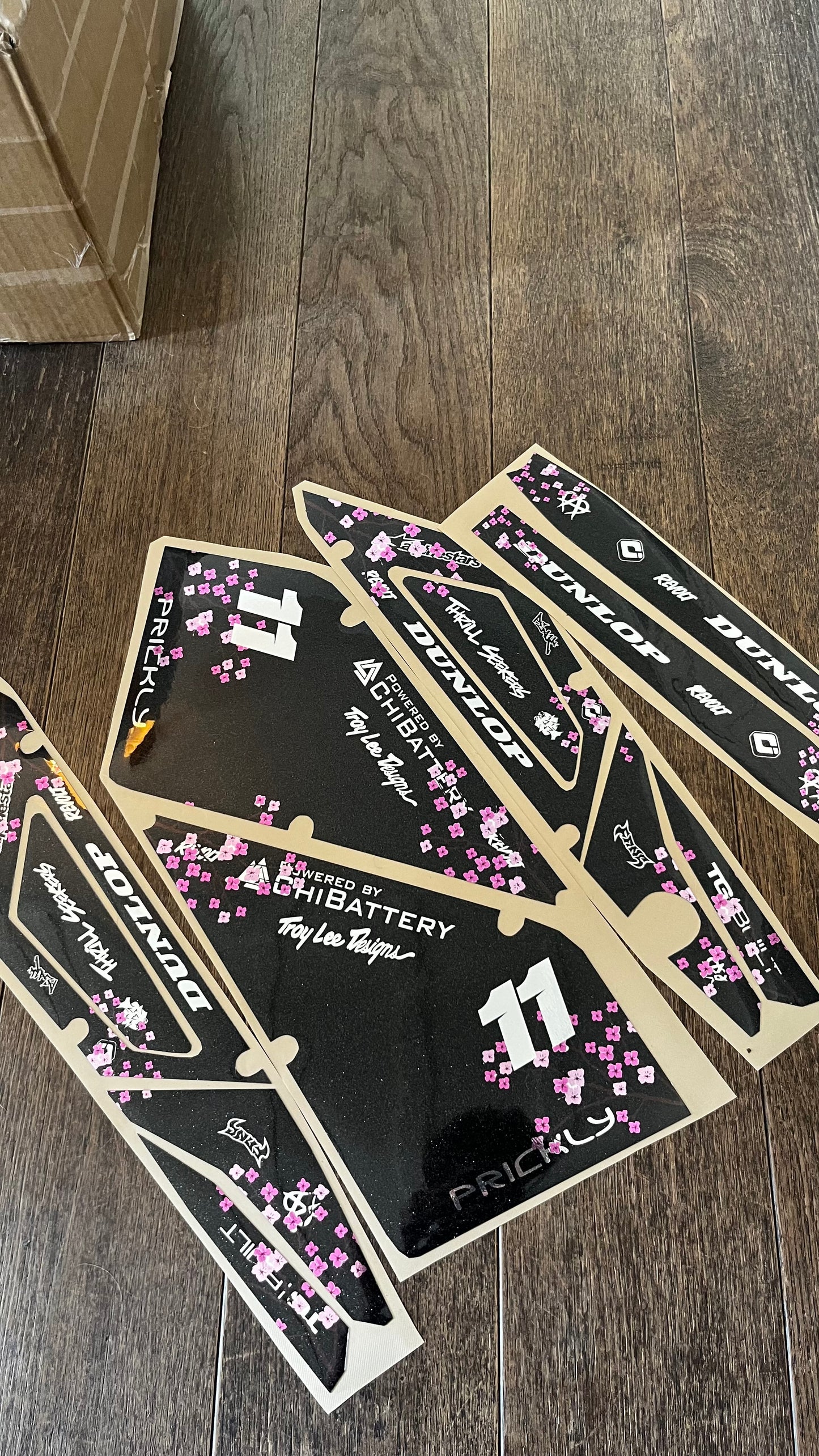 Cherry blossom heybike decal kit
