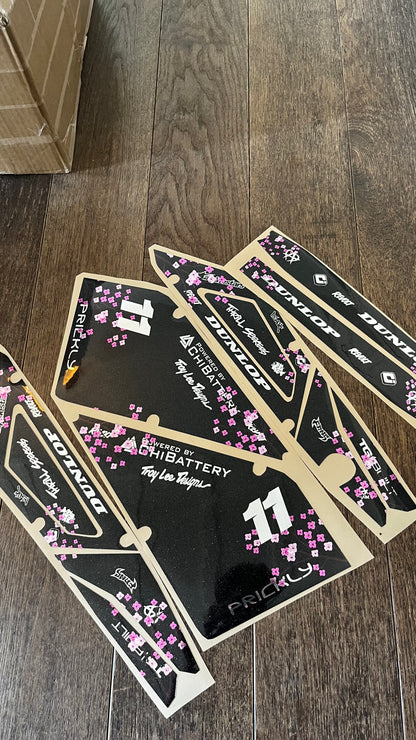 Cherry blossom heybike decal kit