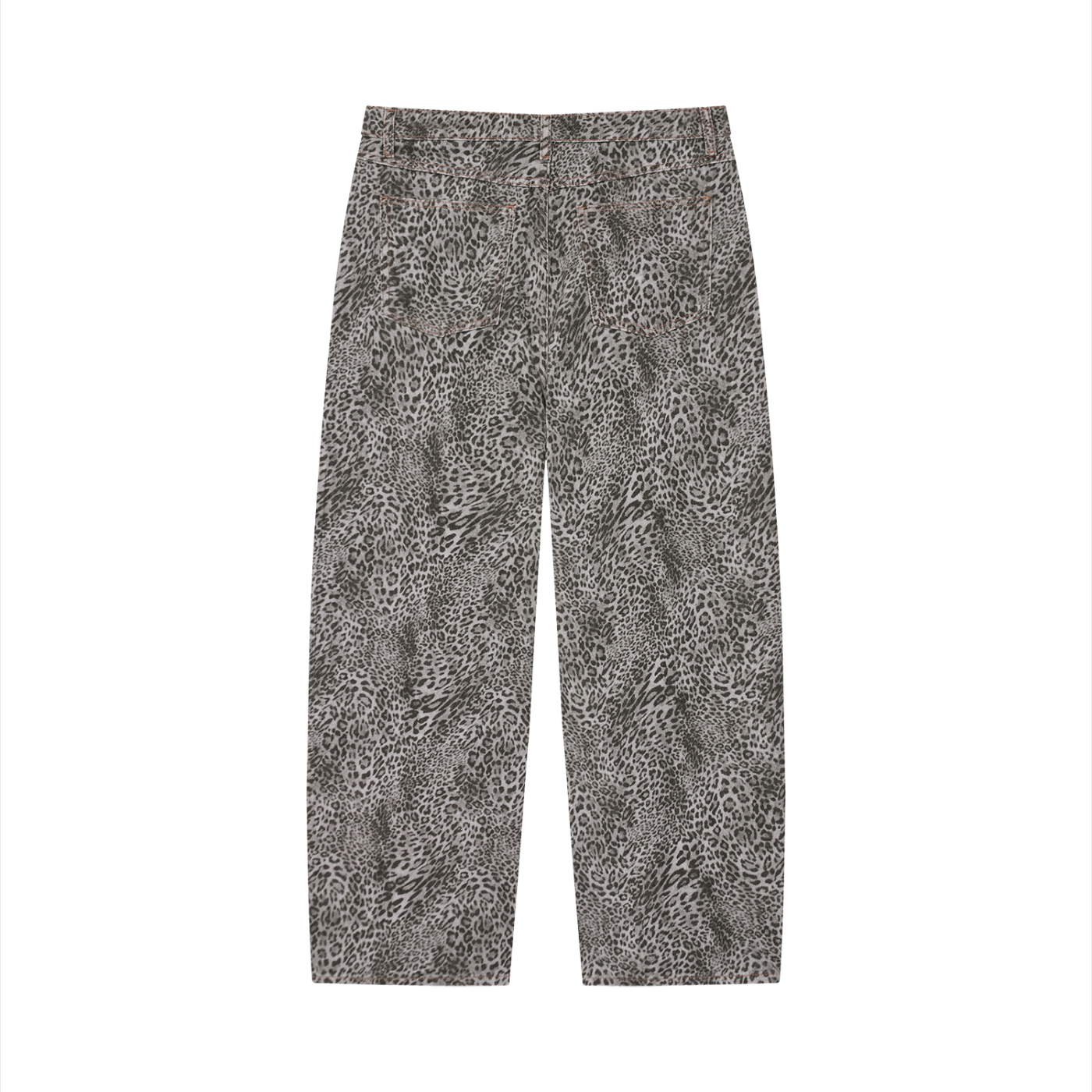 REVOLT LEAPORD PRINT JEANS