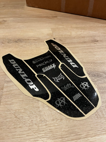Heybike villain rear fender decal