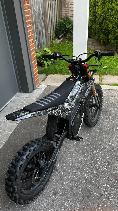 Strike shadow 60v and 72v Chrome hearts decal kit