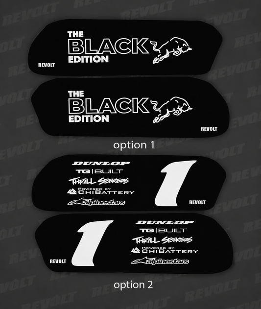 ridstar Q20 Battery decal