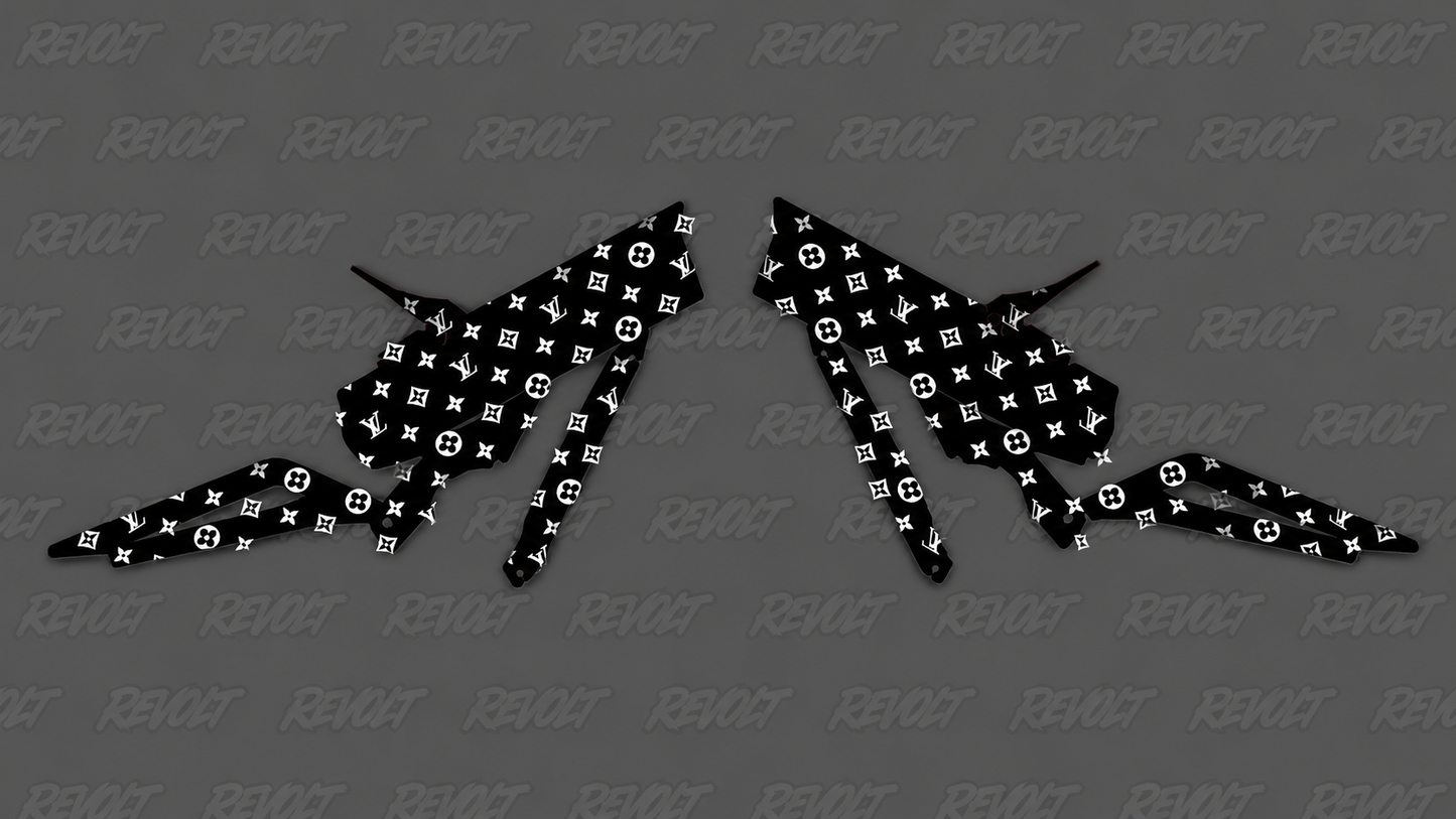 Louis vuitton X3 frame decal