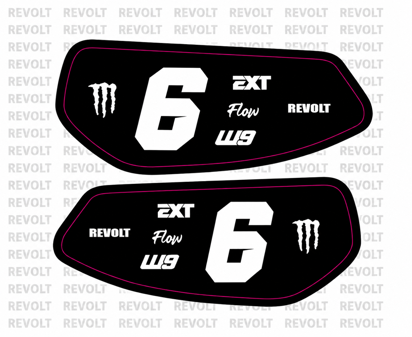 super 73 ZX battery decal
