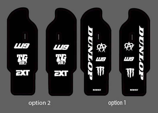 kke fork guard decals