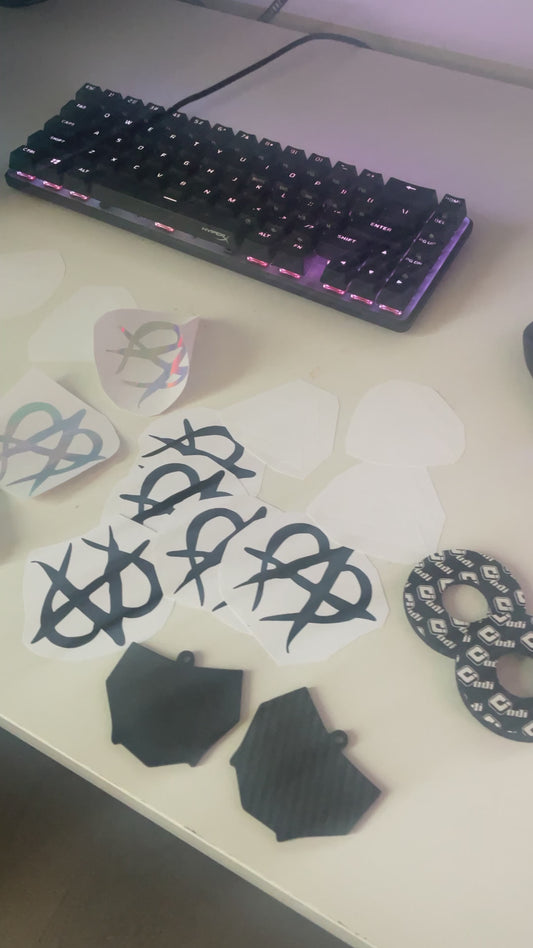 unmanageable stickers 3 pack