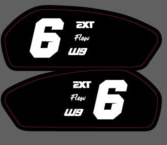 super 73 RX and S2 battery decal