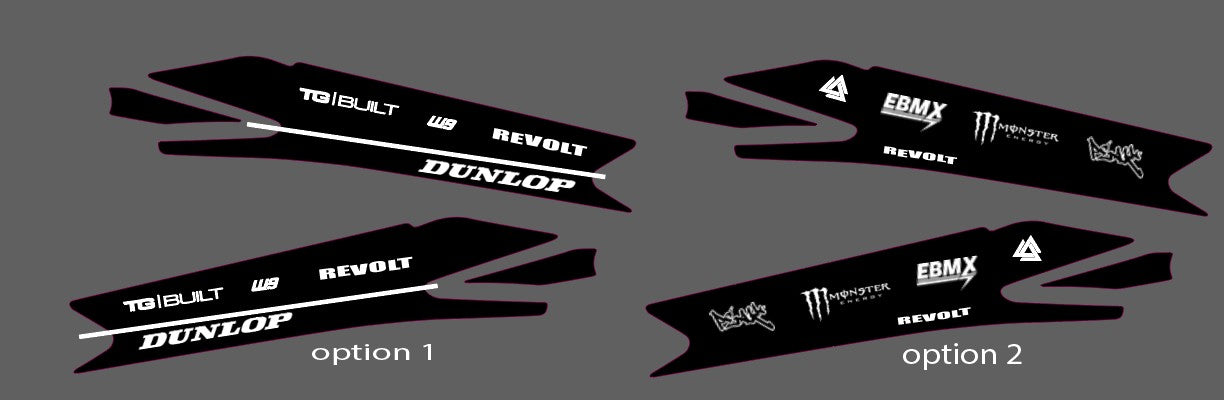 ultra bee swingarm decal