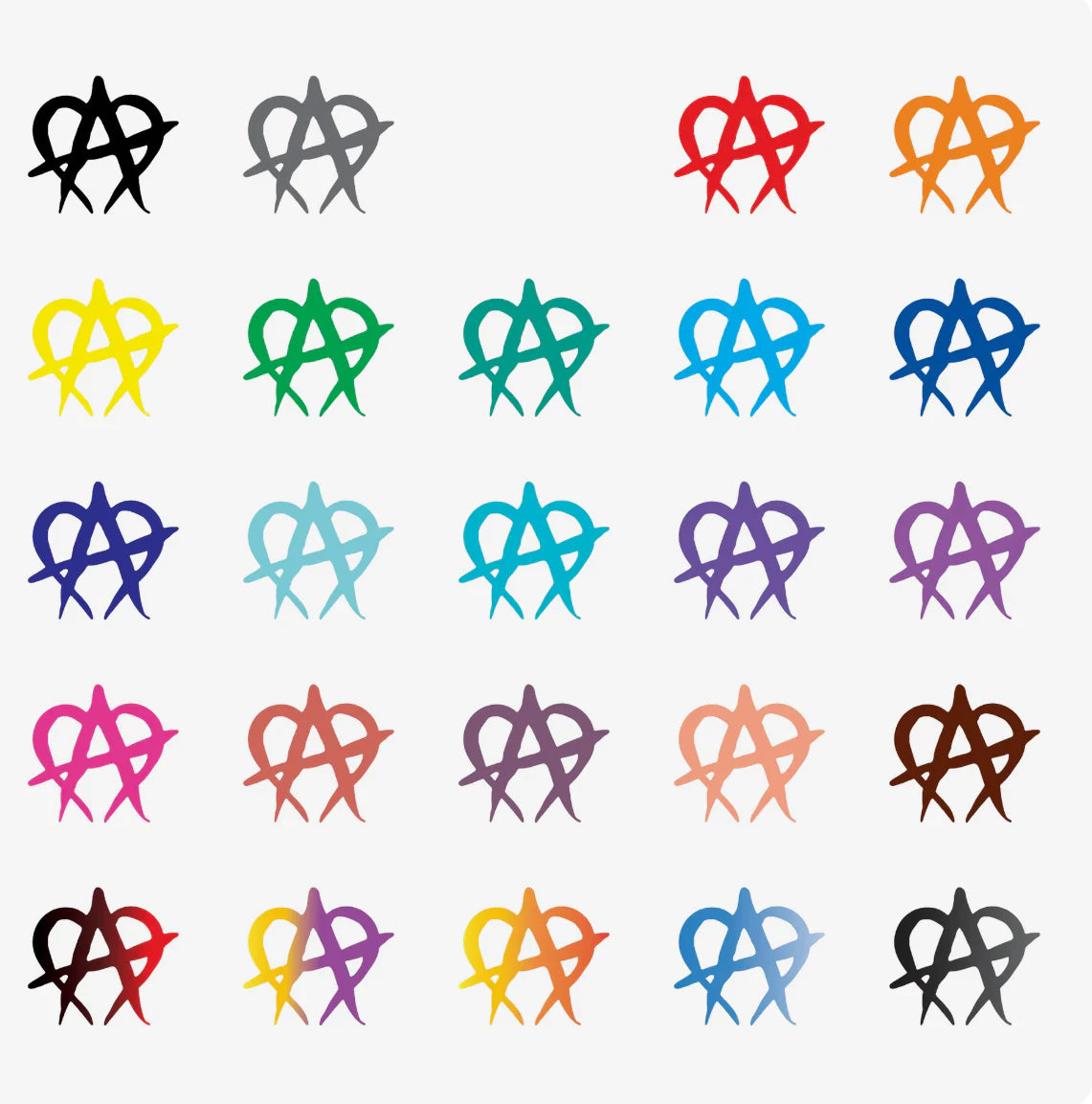 unmanageable stickers (5 pack)